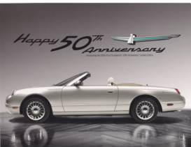 2005 Ford Thunderbird 50th Anniversary Edition Flyer