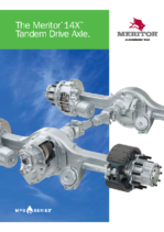 2010 Freightliner Meritor 14X Tandem Drive Axle