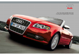 2007 Audi A4 Cab – March 07 UK