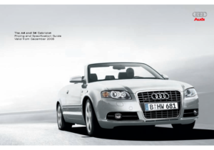 2009 Audi A4 Cabriolet UK