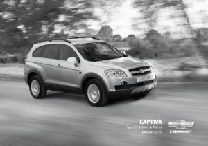 2010 Chevrolet Captiva Price Guide UK