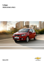 2011 Chevrolet Aveo 5 Door UK