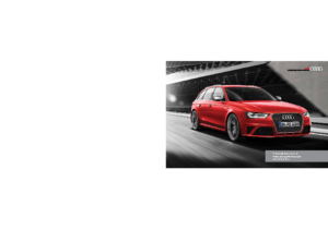 2013 Audi RS4 Avant UK