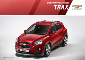 2015 Chevrilet Trax Specs UK