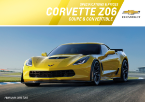 2016 Chevrolet Corvette Z06 Specs & Prices UK