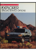 1993 Ford Explorer Special Service Options