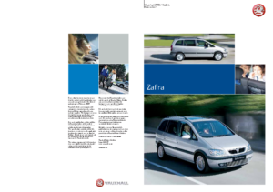 2005 Vauxhall Zafira UK
