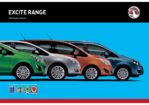 2012 Vauxhall Excite Range UK