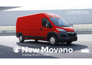 2022 Vauxhall Movano Price Guide UK