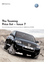 2004 VW Touareg PL UK