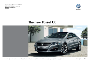 2008 VW Passat CC UK