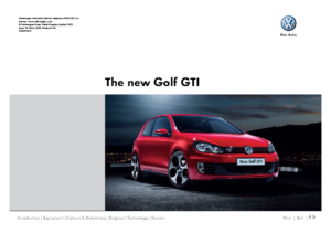2009 VW Golf GTI UK