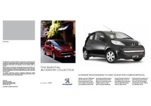 2010 Peugeot 107 Essential Accessory Collection UK