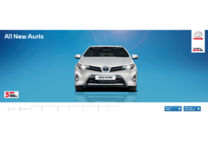 2013 Toyota New Auris UK