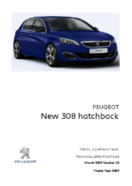 2015 Peugeot 308 Prices & Specs UK