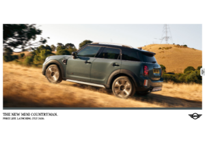 2020 MINI Countryman Price List UK