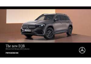 2022 Mercedes-Benz EQB UK