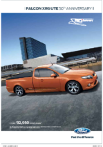 2011 Ford Falcon Ute 50 AUS