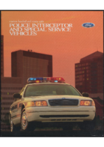 1998 Ford Police Interceptor & Special Service Vehicles