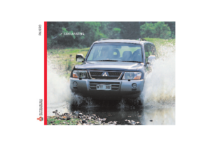 2003 Mitsubishi Pajero AUS