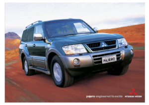 2005 Mitsubishi Pajero AUS