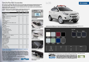 2010 Hyundai ix35 Specs AUS