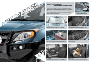 2012 Mazda BT-50 Accessories AUS