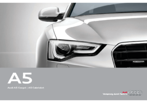 2013 Audi A5 Spec Guides AUS