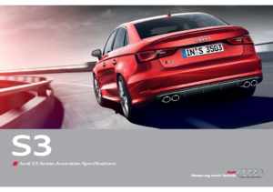 2015 Audi S3 Sedan Specs AUS