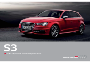 2015 Audi S3 Sportback Specs AUS