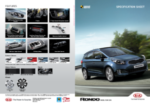 2016 Kia Rondo Specs AUS