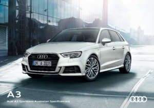 2017 Audi A3 Sportback Specs AUS