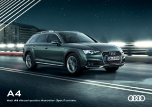 2018 Audi A4 allroad Specs AUS