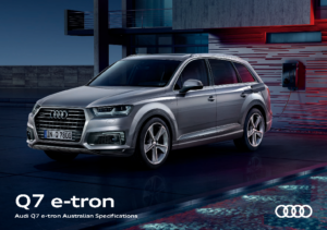 2018 Audi Q7 e tron Specs AUS