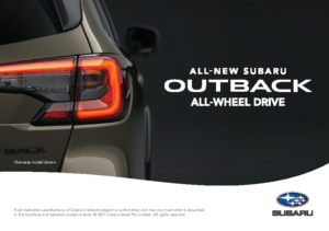 2021 Subaru Outback AUS