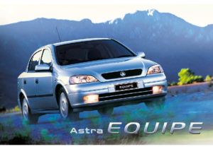 2003 Holden Astra Equipe AUS