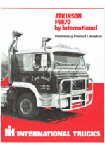 1981 International Atkinson F4870 AUS
