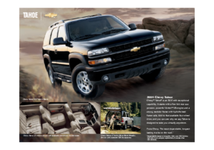 2004 Chevrolet Tahoe Spec Sheet
