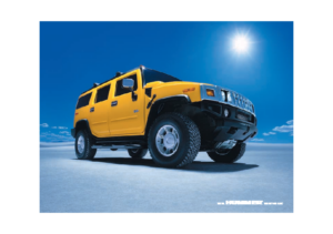 2004 Hummer H2 Spec Sheet