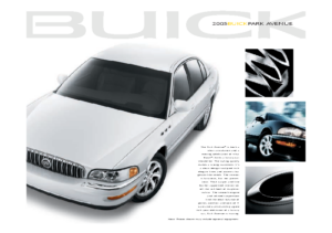 2005 Buick Park Avenue Spec Sheet