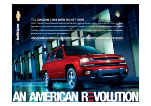 2005 Chevrolet TrailBlazer Spec Sheet