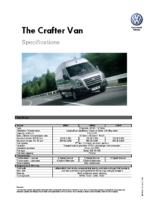 2008 VW Crafter Van Specs AUS