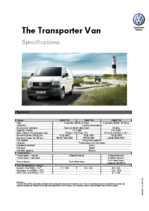 2008 VW Transporter Van Specs AUS