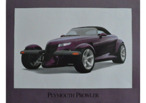 1997 Plymouth Prowler Dealer Sheet CN