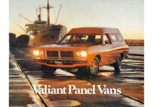 1977 Chrysler CL Valiant Panel Vans AUS