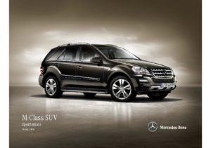 2010 Mercedes-Benz M-Class Specs AUS