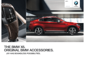 2011 BMW X6 Accessories AUS