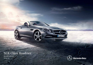 2011 Mercedes-Benz SLK-Class Roadster Specs AUS