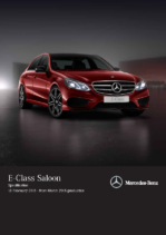 2015 Mercedes-Benz E-Class Sedan Specs AUS