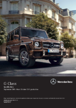 2016 Mercedes-Benz G-Class Specs AUS